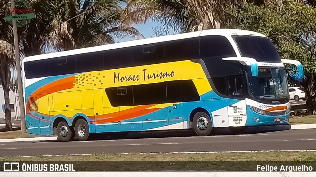 Moraes Turismo 9000 na cidade de Campo Grande, Mato Grosso do Sul, Brasil, por Felipe Arguelho. Número da foto: #12365383.