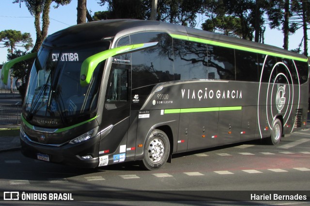 Viação Garcia 92000 na cidade de Curitiba, Paraná, Brasil, por Hariel Bernades. Número da foto: #12365237.