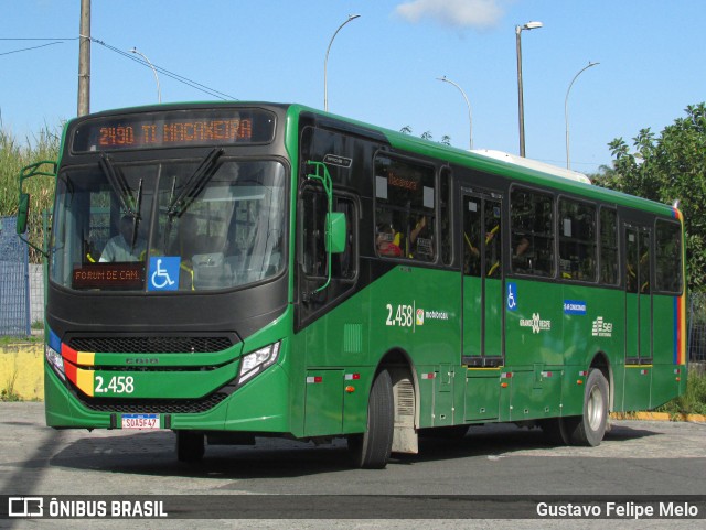 Mobibrasil São Lourenço >>> Mobi-PE 2.458 na cidade de Recife, Pernambuco, Brasil, por Gustavo Felipe Melo. Número da foto: #12362565.
