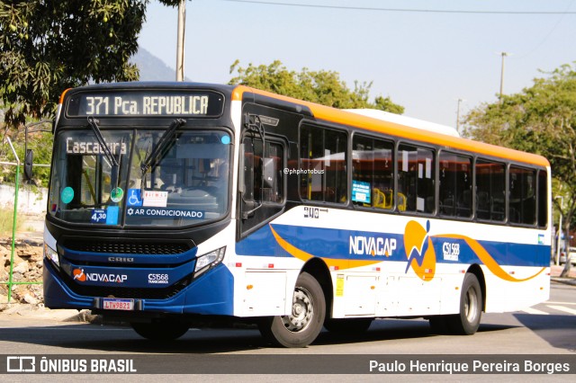Viação Novacap C51568 na cidade de Rio de Janeiro, Rio de Janeiro, Brasil, por Paulo Henrique Pereira Borges. Número da foto: #12364623.