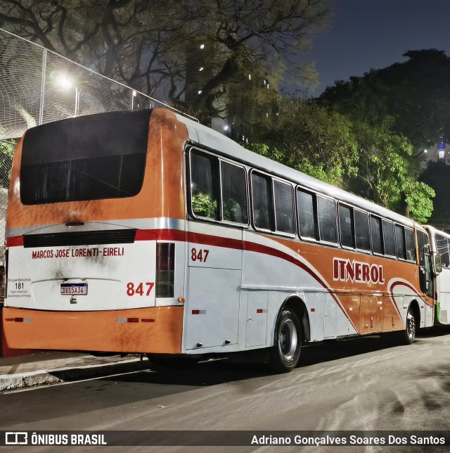 Itnerol Produções e Transportes Ltda. 847 na cidade de São Paulo, São Paulo, Brasil, por Adriano Gonçalves Soares Dos Santos. Número da foto: #12364657.