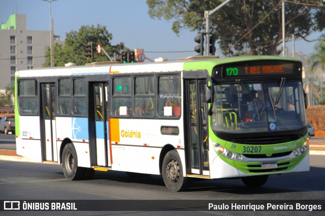 Viação Reunidas 30207 na cidade de Goiânia, Goiás, Brasil, por Paulo Henrique Pereira Borges. Número da foto: #12364695.