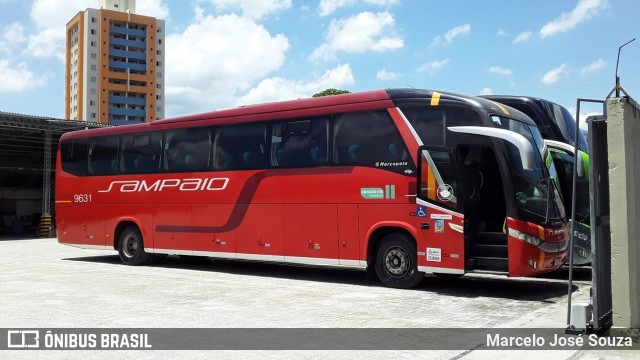 Viação Sampaio 9631 na cidade de São José dos Campos, São Paulo, Brasil, por Marcelo José Souza. Número da foto: #12363559.