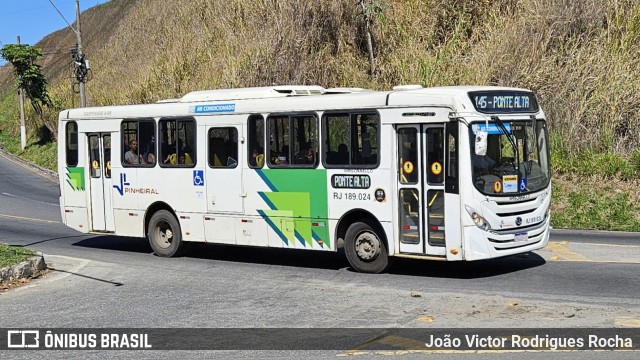 Viação Pinheiral RJ 189.024 na cidade de Volta Redonda, Rio de Janeiro, Brasil, por João Victor Rodrigues Rocha. Número da foto: #12363466.