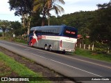 Tica Bus Transportes Internacionales Centroamericanos E19 na cidade de San Miguel, Naranjo, Alajuela, Costa Rica, por Antonio Aburto. Número da foto: #:id.