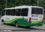 Viação Piracicabana Santos 5702 na cidade de Santos, São Paulo, Brasil, por Giuseppe Thiago Russodivito. Número da foto: #:id.