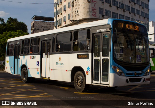 Vega Manaus Transporte 1012081 na cidade de Manaus, Amazonas, Brasil, por Gilmar Porfírio. Número da foto: #12367176.