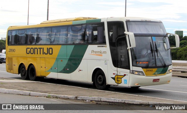 Empresa Gontijo de Transportes 21190 na cidade de São Paulo, São Paulo, Brasil, por Vagner Valani. Número da foto: #12366916.