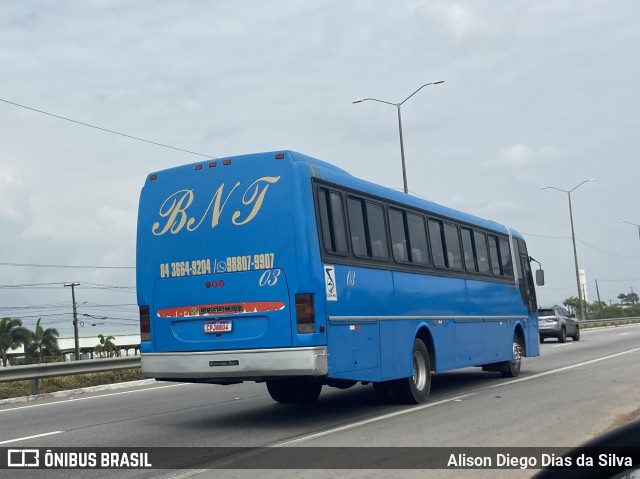 BNT - Boas Novas Transportes 9903 na cidade de Macaíba, Rio Grande do Norte, Brasil, por Alison Diego Dias da Silva. Número da foto: #12367228.