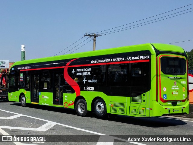 Express Transportes Urbanos Ltda 4 8930 na cidade de São Bernardo do Campo, São Paulo, Brasil, por Adam Xavier Rodrigues Lima. Número da foto: #12366746.
