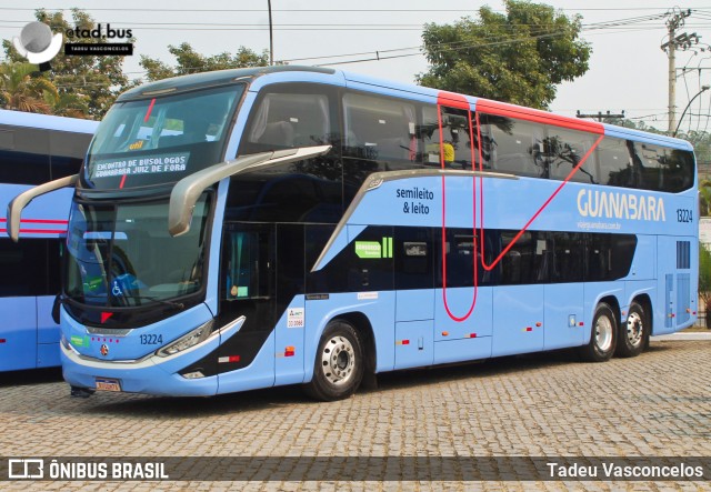 Expresso Guanabara 13224 na cidade de Juiz de Fora, Minas Gerais, Brasil, por Tadeu Vasconcelos. Número da foto: #12366988.