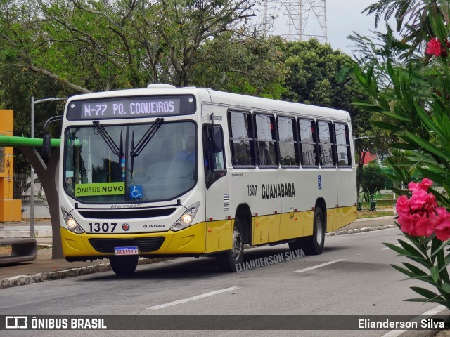 Transportes Guanabara 1307 na cidade de Natal, Rio Grande do Norte, Brasil, por Elianderson Silva. Número da foto: #12366646.