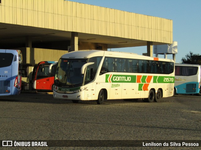 Empresa Gontijo de Transportes 21570 na cidade de Caruaru, Pernambuco, Brasil, por Lenilson da Silva Pessoa. Número da foto: #12367466.