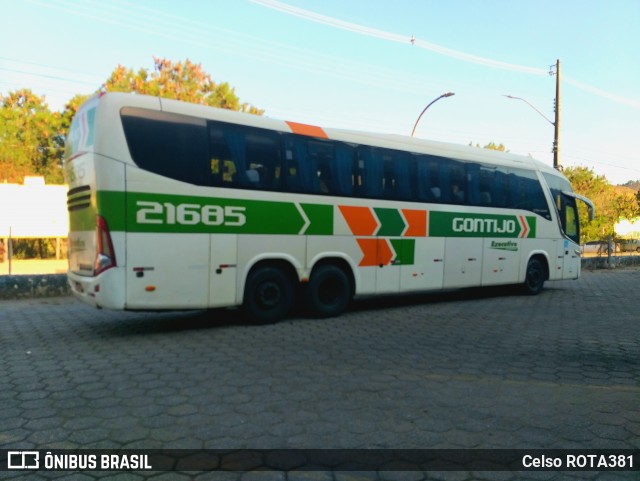 Empresa Gontijo de Transportes 21685 na cidade de Coronel Fabriciano, Minas Gerais, Brasil, por Celso ROTA381. Número da foto: #12367751.