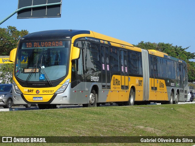 Mobi Rio E902157 na cidade de Rio de Janeiro, Rio de Janeiro, Brasil, por Gabriel Oliveira da Silva. Número da foto: #12366918.