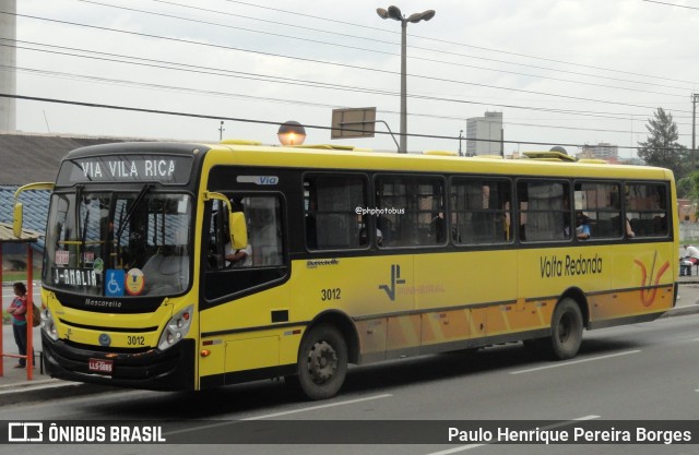 Viação Pinheiral 3012 na cidade de Volta Redonda, Rio de Janeiro, Brasil, por Paulo Henrique Pereira Borges. Número da foto: #12366174.