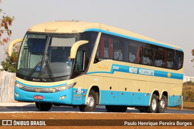 Viação Novo Horizonte 1028611 na cidade de Brasília, Distrito Federal, Brasil, por Paulo Henrique Pereira Borges. Número da foto: #12366205.