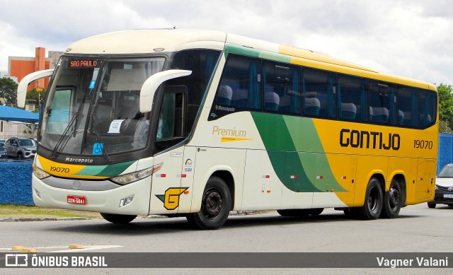 Empresa Gontijo de Transportes 19070 na cidade de São Paulo, São Paulo, Brasil, por Vagner Valani. Número da foto: #12366728.