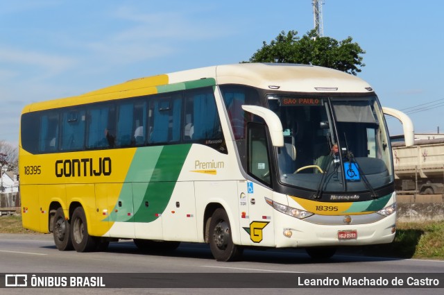 Empresa Gontijo de Transportes 18395 na cidade de Resende, Rio de Janeiro, Brasil, por Leandro Machado de Castro. Número da foto: #12366878.
