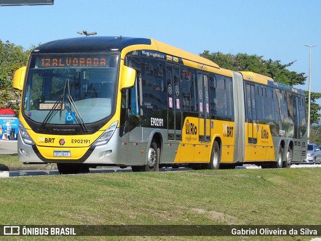 Mobi Rio E902191 na cidade de Rio de Janeiro, Rio de Janeiro, Brasil, por Gabriel Oliveira da Silva. Número da foto: #12366913.