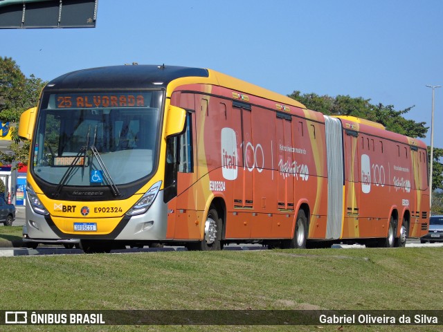 Mobi Rio E902324 na cidade de Rio de Janeiro, Rio de Janeiro, Brasil, por Gabriel Oliveira da Silva. Número da foto: #12366909.