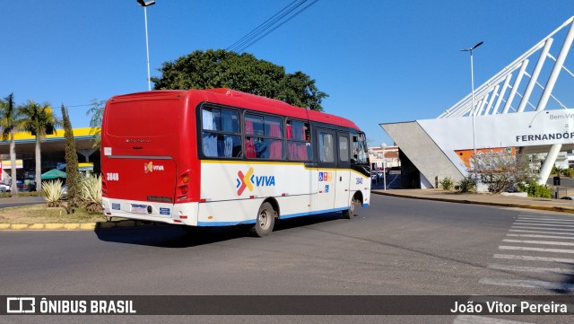 Auto Viação Jauense 3840 na cidade de Fernandópolis, São Paulo, Brasil, por João Vitor Pereira. Número da foto: #12365735.