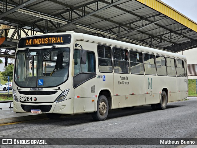 Viação Nobel 31264 na cidade de Fazenda Rio Grande, Paraná, Brasil, por Matheus Bueno. Número da foto: #12301238.
