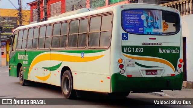 Transporte e Turismo Iluminada MG 1.093 na cidade de Magé, Rio de Janeiro, Brasil, por Valdeci Silva Bus. Número da foto: #12299048.