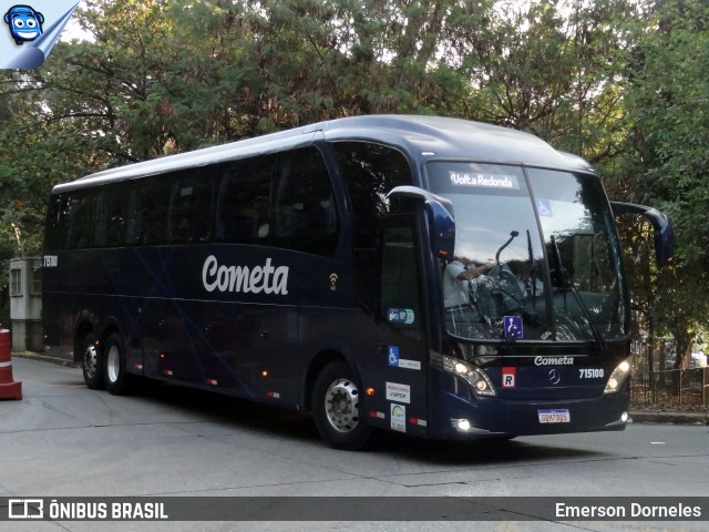 Viação Cometa 715100 na cidade de São Paulo, São Paulo, Brasil, por Emerson Dorneles. Número da foto: #12299532.