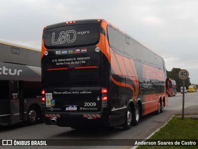 Ônibus Particulares 2009 na cidade de Pelotas, Rio Grande do Sul, Brasil, por Anderson Soares de Castro. Número da foto: #12300810.