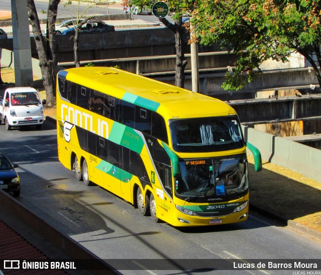 Empresa Gontijo de Transportes 25040 na cidade de Belo Horizonte, Minas Gerais, Brasil, por Lucas de Barros Moura. Número da foto: #12300627.