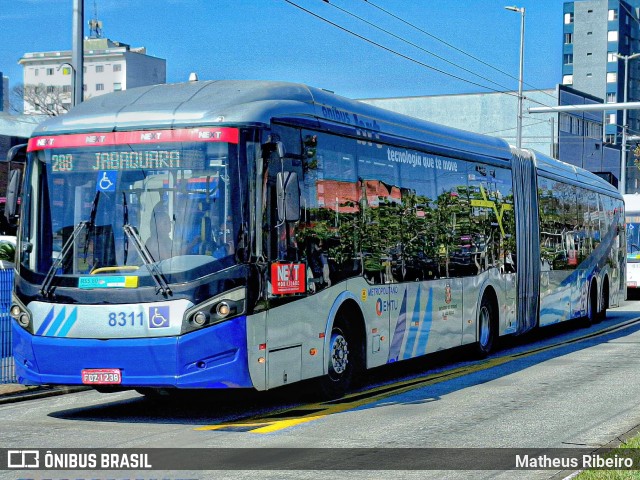 Next Mobilidade - ABC Sistema de Transporte 8311 na cidade de São Bernardo do Campo, São Paulo, Brasil, por Matheus Ribeiro. Número da foto: #12299629.