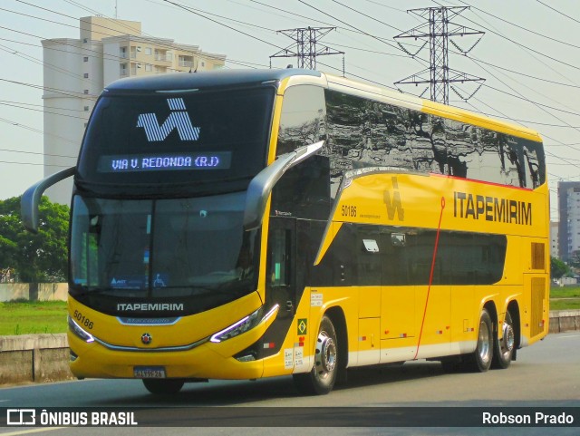 Viação Nova Itapemirim 50186 na cidade de São José dos Campos, São Paulo, Brasil, por Robson Prado. Número da foto: #12300283.