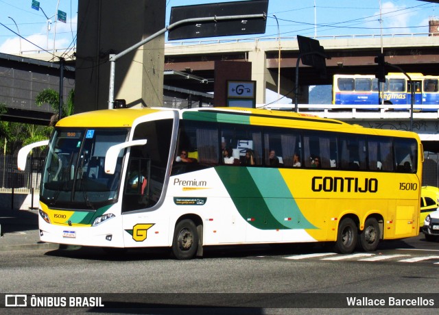 Empresa Gontijo de Transportes 15010 na cidade de Rio de Janeiro, Rio de Janeiro, Brasil, por Wallace Barcellos. Número da foto: #12300806.