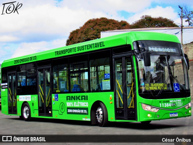 Coletivos São Lucas 11384 na cidade de Belo Horizonte, Minas Gerais, Brasil, por César Ônibus. Número da foto: #12300534.
