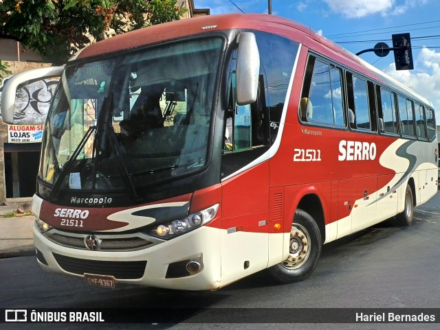 Viação Serro 21511 na cidade de Belo Horizonte, Minas Gerais, Brasil, por Hariel Bernades. Número da foto: #12301311.