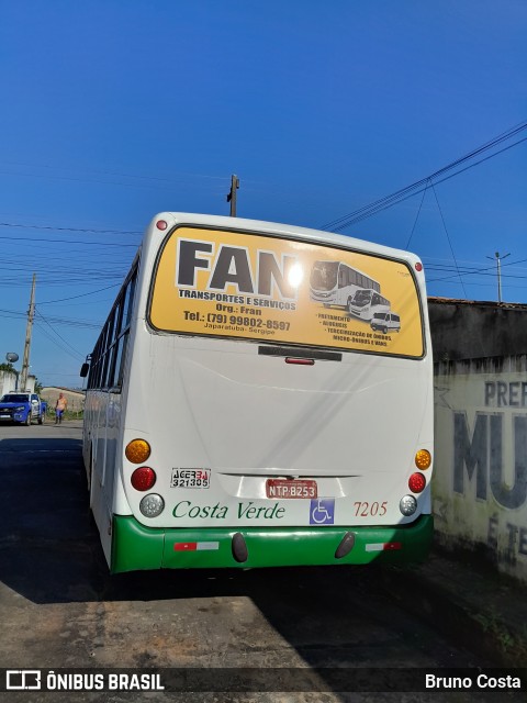 Fan Transportes 7205 na cidade de Muribeca, Sergipe, Brasil, por Bruno Costa. Número da foto: #12300063.