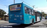 Metbus 0822 na cidade de Cerro Navia, Santiago, Metropolitana de Santiago, Chile, por Jose Navarrete. Número da foto: #12301535.