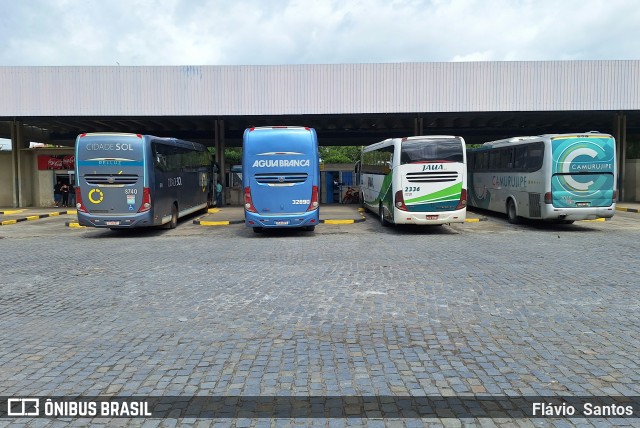 Viação Águia Branca 32890 na cidade de Cruz das Almas, Bahia, Brasil, por Flávio  Santos. Número da foto: #12368226.
