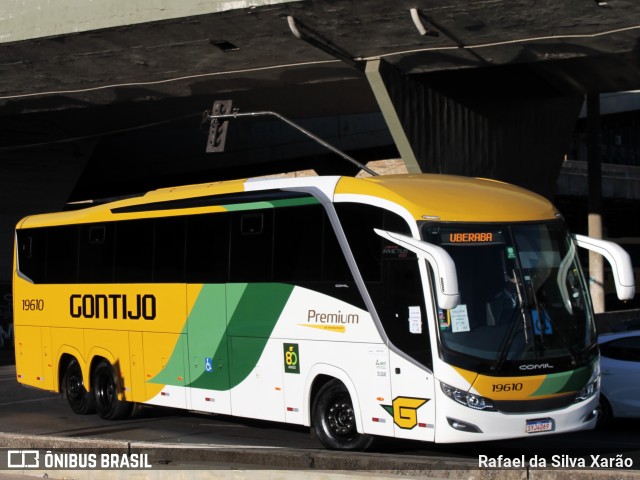 Empresa Gontijo de Transportes 19610 na cidade de Belo Horizonte, Minas Gerais, Brasil, por Rafael da Silva Xarão. Número da foto: #12368998.