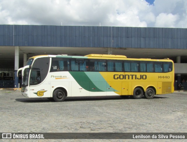 Empresa Gontijo de Transportes 14440 na cidade de Caruaru, Pernambuco, Brasil, por Lenilson da Silva Pessoa. Número da foto: #12368982.