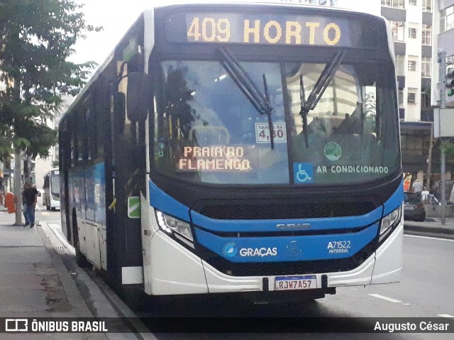 Viação Nossa Senhora das Graças A71522 na cidade de Rio de Janeiro, Rio de Janeiro, Brasil, por Augusto César. Número da foto: #12368111.