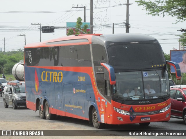 Viação Cetro 20013 na cidade de Aracaju, Sergipe, Brasil, por Rafael Rodrigues Forencio. Número da foto: #12368146.