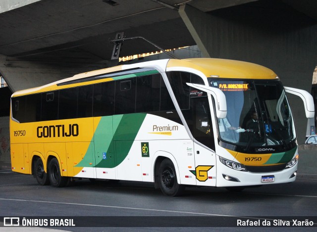 Empresa Gontijo de Transportes 19750 na cidade de Belo Horizonte, Minas Gerais, Brasil, por Rafael da Silva Xarão. Número da foto: #12369003.