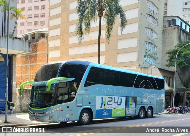 Viação Garcia 8555 na cidade de São Paulo, São Paulo, Brasil, por André  Rocha Alves. Número da foto: #12369562.