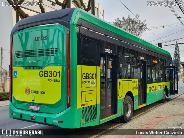Viação Cidade Sorriso >> Viação Sorriso de Curitiba GB301 na cidade de Curitiba, Paraná, Brasil, por Lucas Weber Calizario. Número da foto: #12368057.