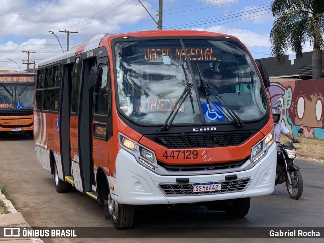 Auto Viação Marechal Brasília 447129 na cidade de Taguatinga, Distrito Federal, Brasil, por Gabriel Rocha. Número da foto: #12368262.