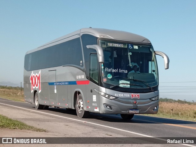 Auto Viação 1001 RJ 108.1108 na cidade de Itaboraí, Rio de Janeiro, Brasil, por Rafael Lima. Número da foto: #12370647.