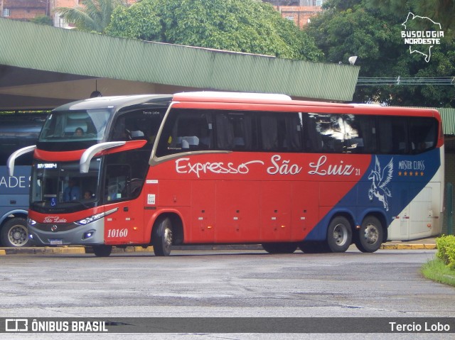 Expresso São Luiz 10160 na cidade de Salvador, Bahia, Brasil, por Tercio Lobo. Número da foto: #12370822.