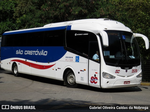 Viação São Cristóvão 2570 na cidade de São Paulo, São Paulo, Brasil, por Gabriel Oliveira Caldas da Nobrega. Número da foto: #12371462.